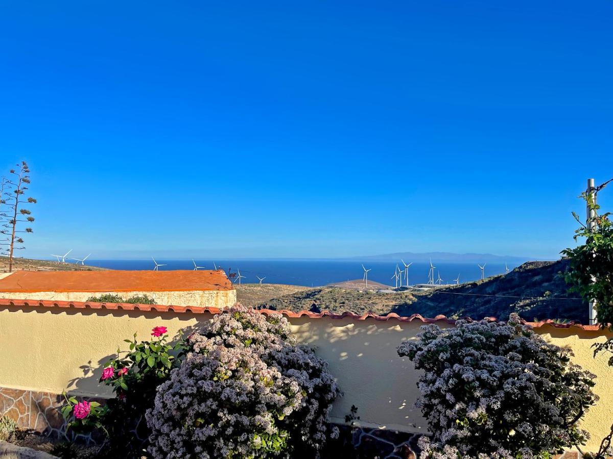 Exquisite Rural House With Garden, Pool And Sea Views Villa Arico Viejo Kültér fotó