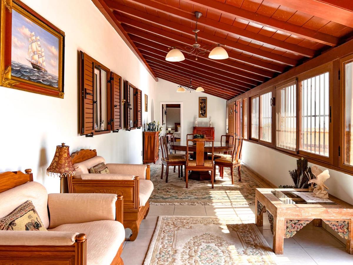 Exquisite Rural House With Garden, Pool And Sea Views Villa Arico Viejo Kültér fotó