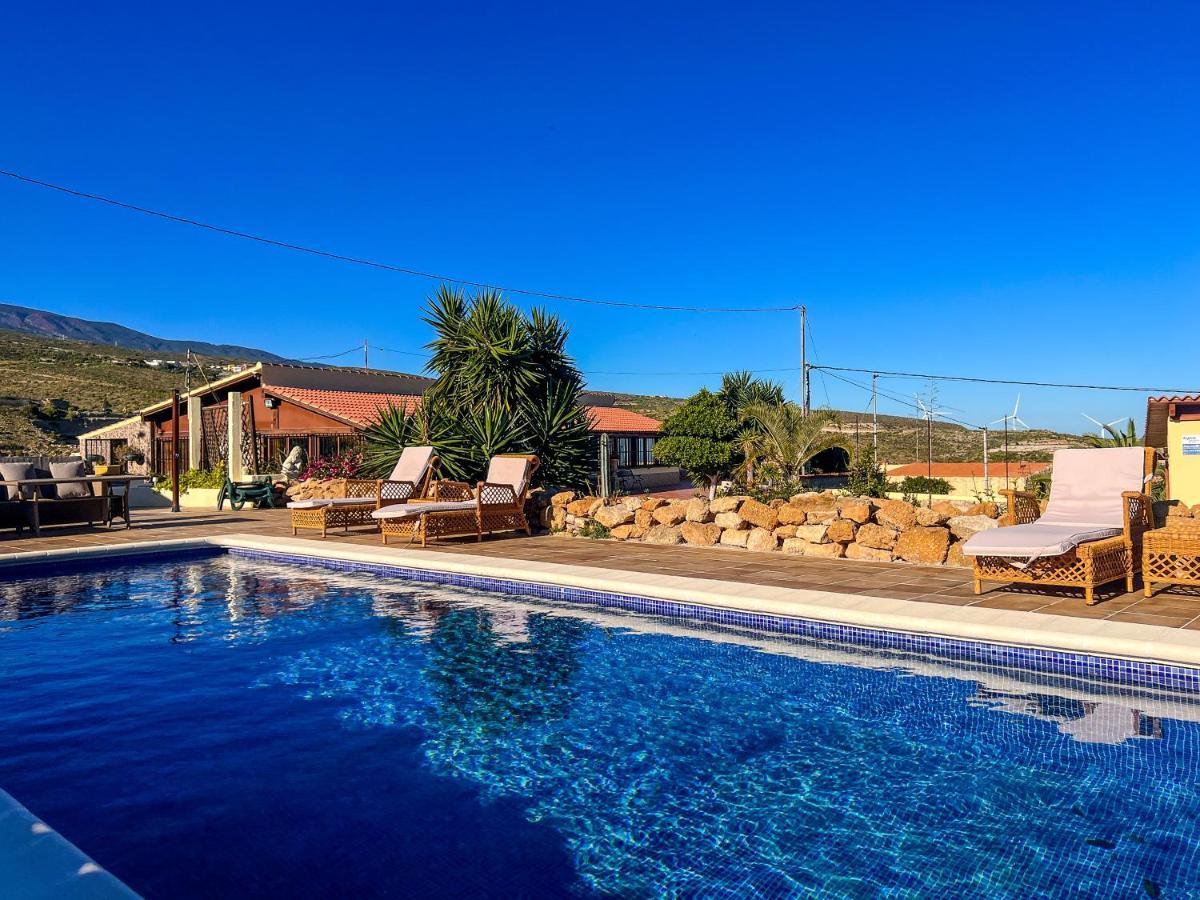 Exquisite Rural House With Garden, Pool And Sea Views Villa Arico Viejo Kültér fotó