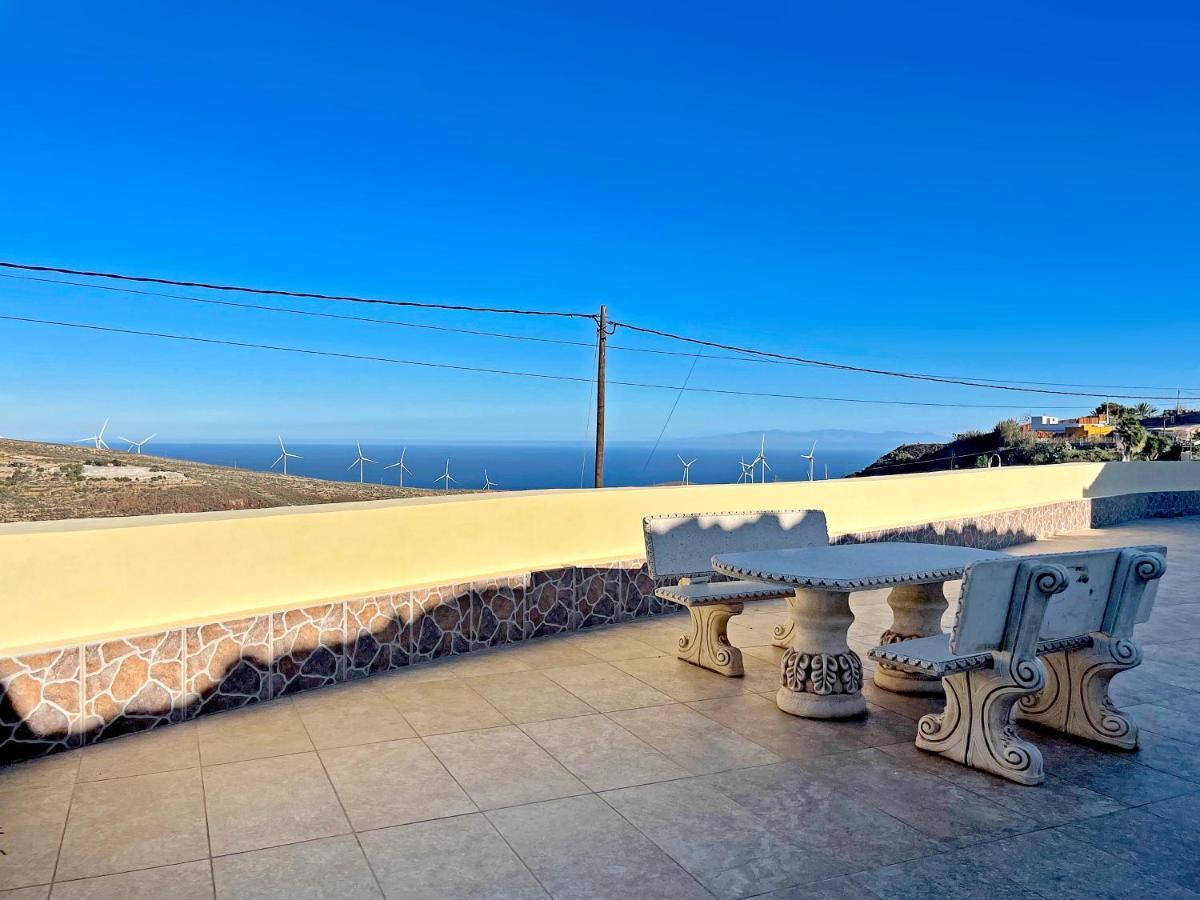 Exquisite Rural House With Garden, Pool And Sea Views Villa Arico Viejo Kültér fotó