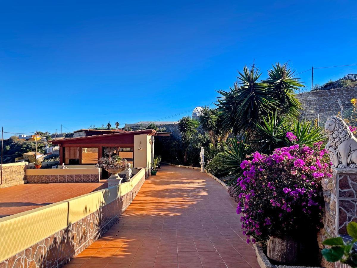 Exquisite Rural House With Garden, Pool And Sea Views Villa Arico Viejo Kültér fotó