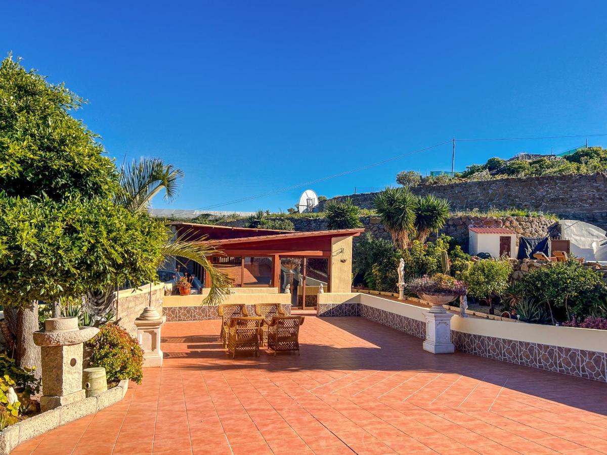 Exquisite Rural House With Garden, Pool And Sea Views Villa Arico Viejo Kültér fotó