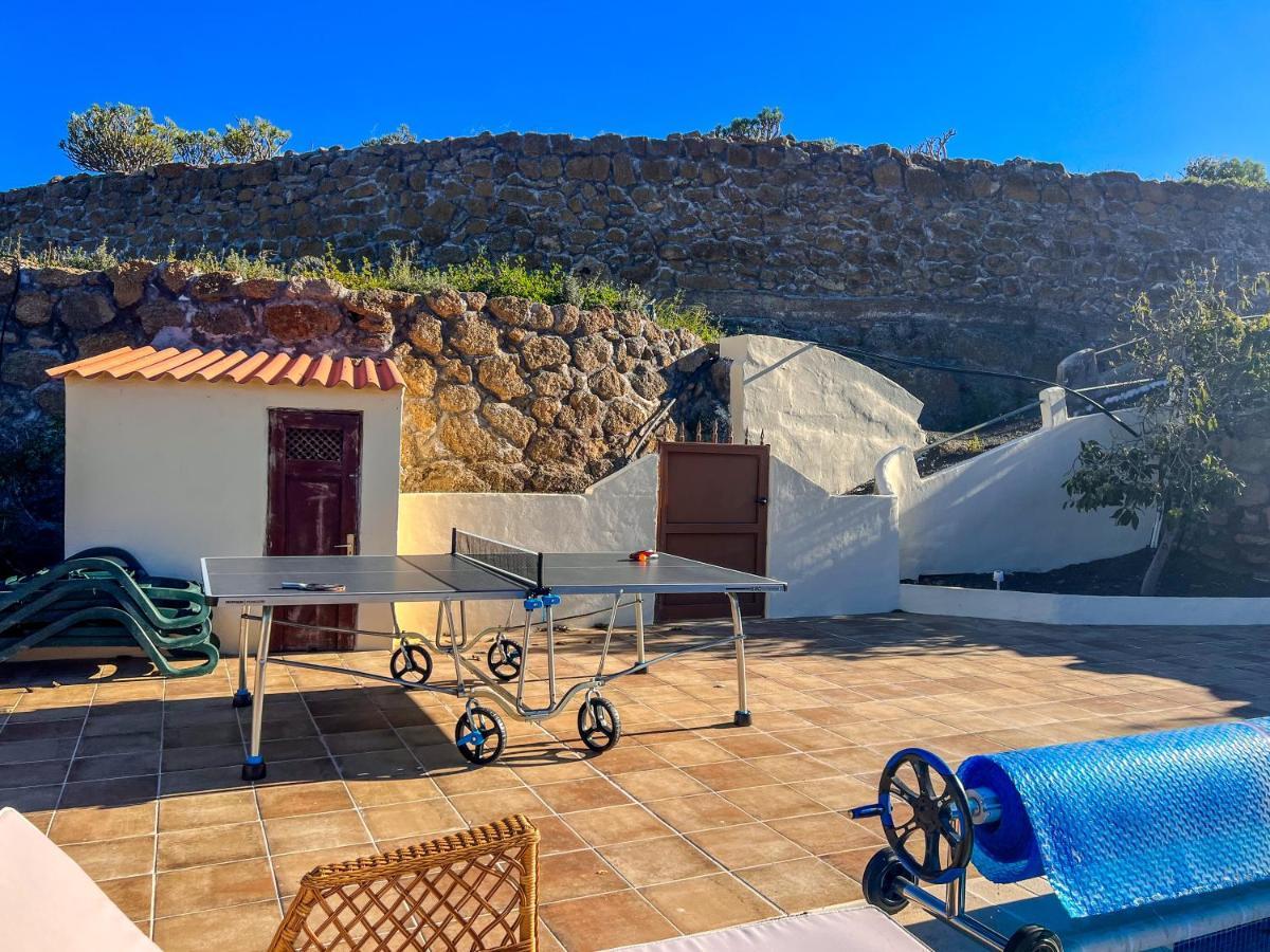 Exquisite Rural House With Garden, Pool And Sea Views Villa Arico Viejo Kültér fotó