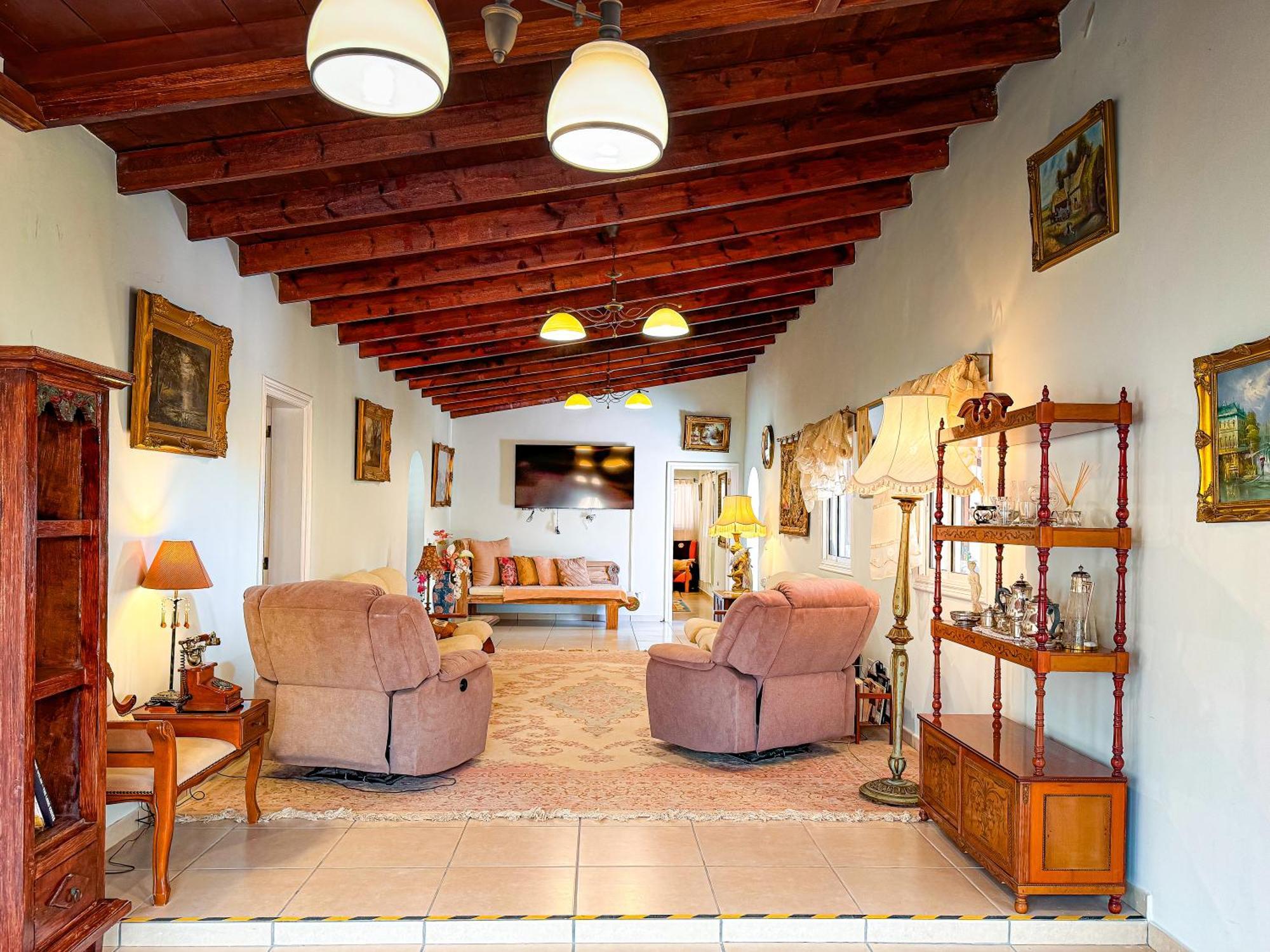 Exquisite Rural House With Garden, Pool And Sea Views Villa Arico Viejo Kültér fotó