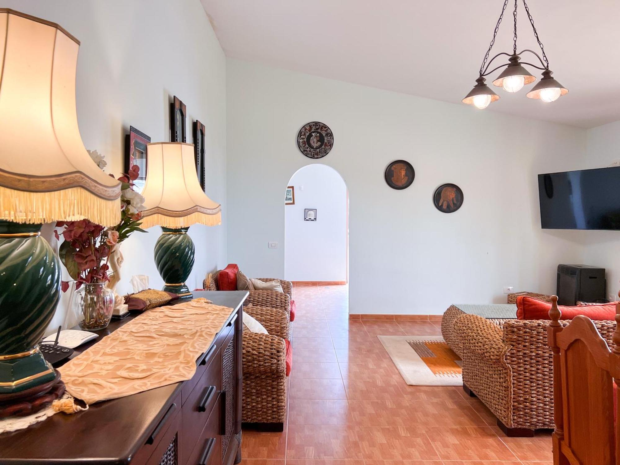 Exquisite Rural House With Garden, Pool And Sea Views Villa Arico Viejo Kültér fotó
