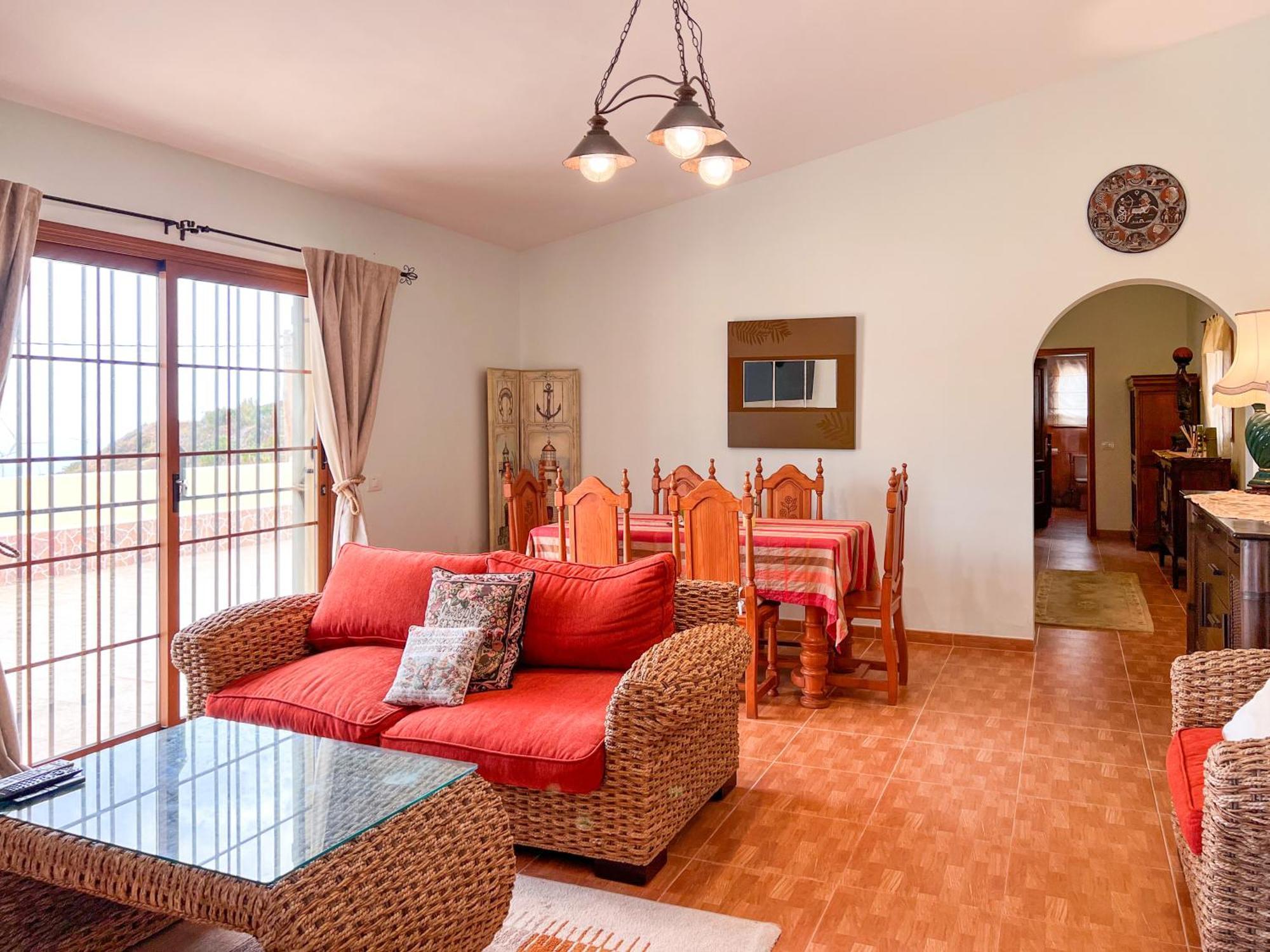 Exquisite Rural House With Garden, Pool And Sea Views Villa Arico Viejo Kültér fotó