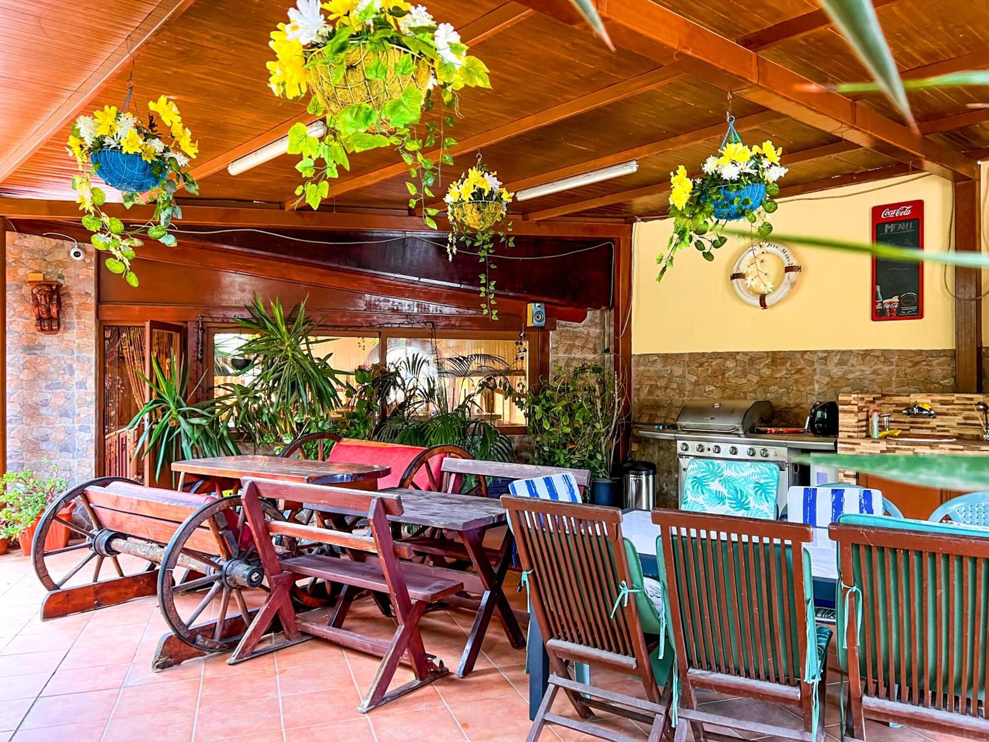 Exquisite Rural House With Garden, Pool And Sea Views Villa Arico Viejo Kültér fotó