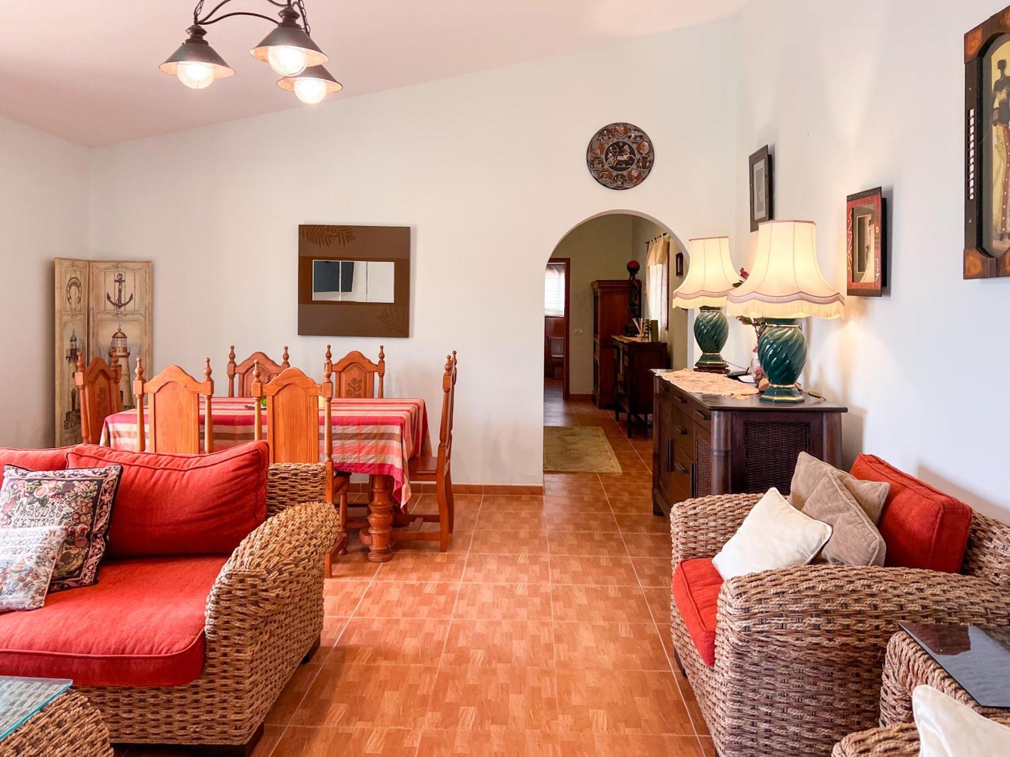 Exquisite Rural House With Garden, Pool And Sea Views Villa Arico Viejo Kültér fotó